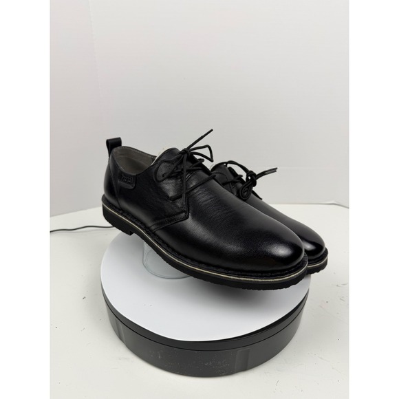 dress shoes with arch support Orthocomfoot Mens Oxford for Plantar Fasciitis, Orthopedic Genuine Leather Shoes for Foot and Heel Pain Relief, Soft 4.0cm/1.6 Size chart What Is the Best Men's